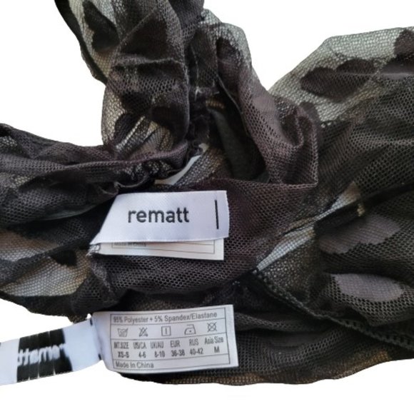 Perspective High Waist Black Lace Top & Short Set Fits Sizes 8-10 (M-L) NWT - Picture 9 of 11